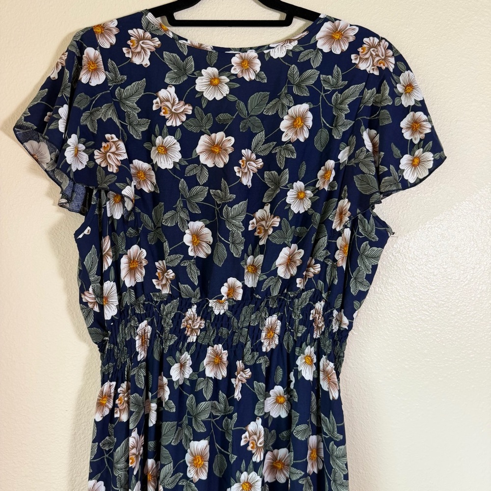 Kindred Anthropologie Floral Maxi Dress, Size 2X - Picture 10 of 10